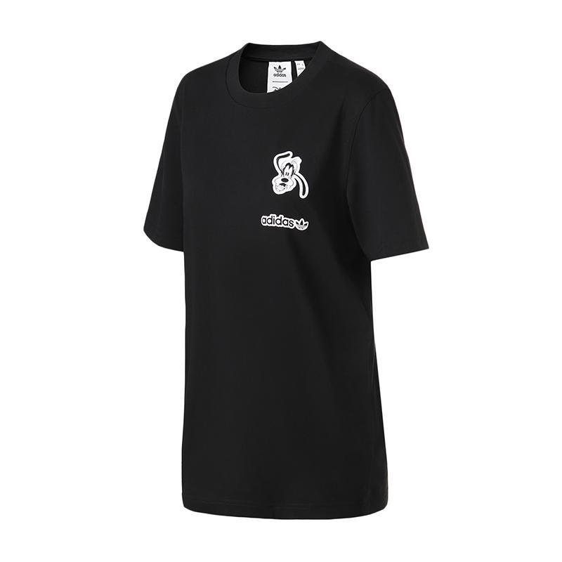 阿迪达斯三叶草男服短袖Disney高飞联名运动休闲服GD6024