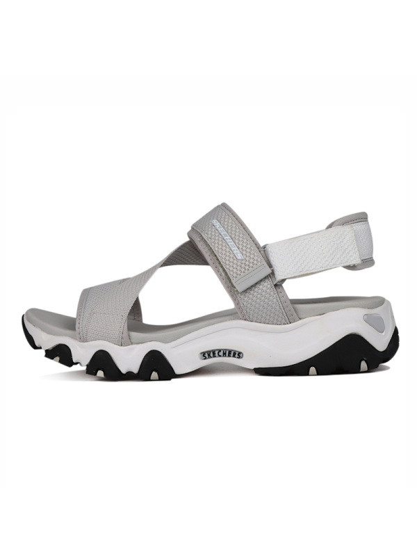 Skechers斯凯奇女鞋D’lites熊猫鞋透气低帮魔术贴时尚凉鞋凉拖88888181