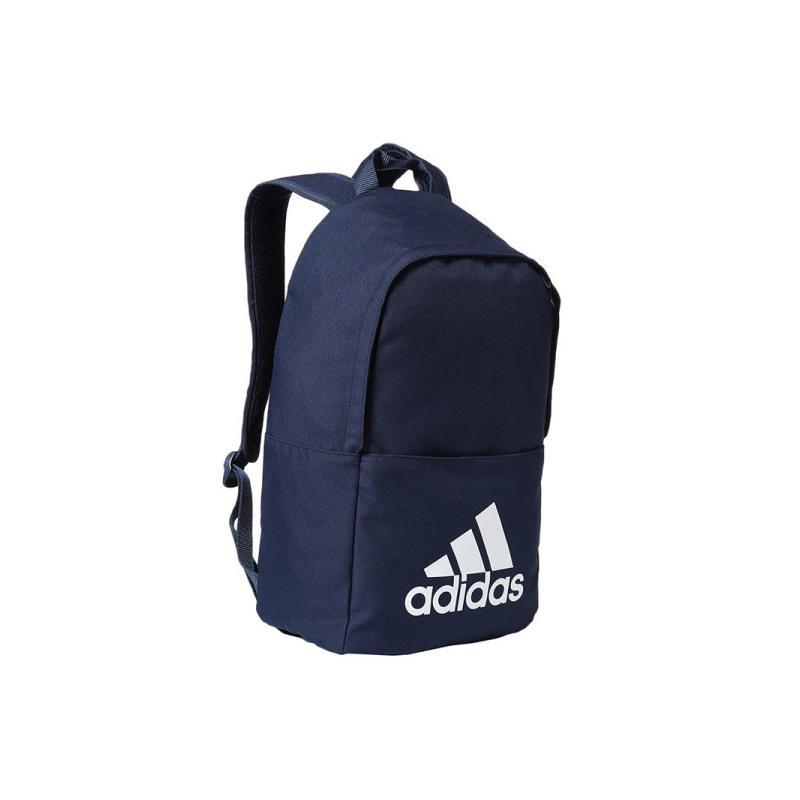 adidas阿迪达斯男子女子双肩包运动休闲配件DM7677 DM7677学院藏青蓝+学院藏青蓝+白