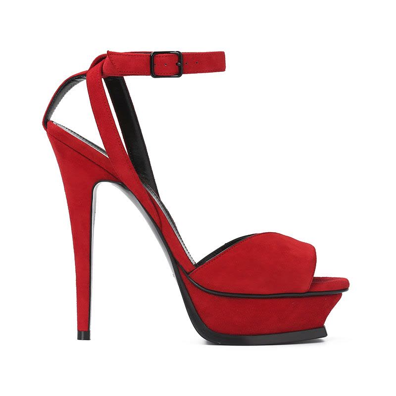 YSL TRIBUTE 高跟鞋105 麂皮绒502957图片