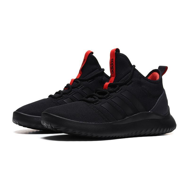 adidas阿迪达斯NEO男运动休闲篮球鞋B43855 B43855黑色
