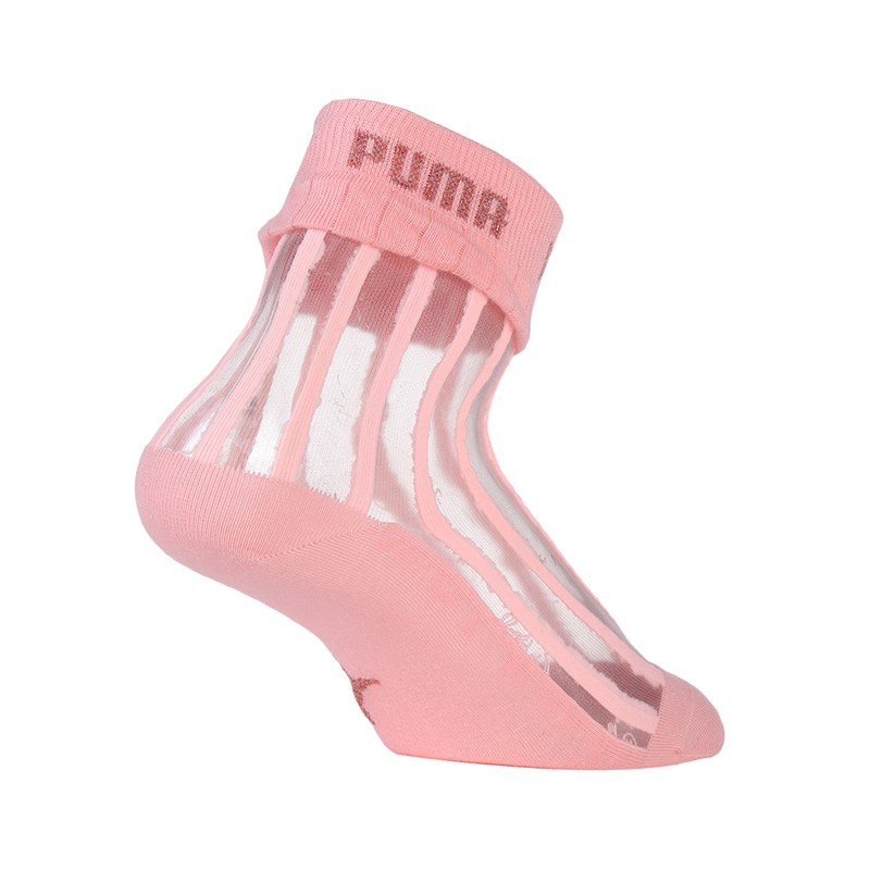 PUMA彪马女袜袜子袜蕾丝袜透气袜休闲袜中袜907395