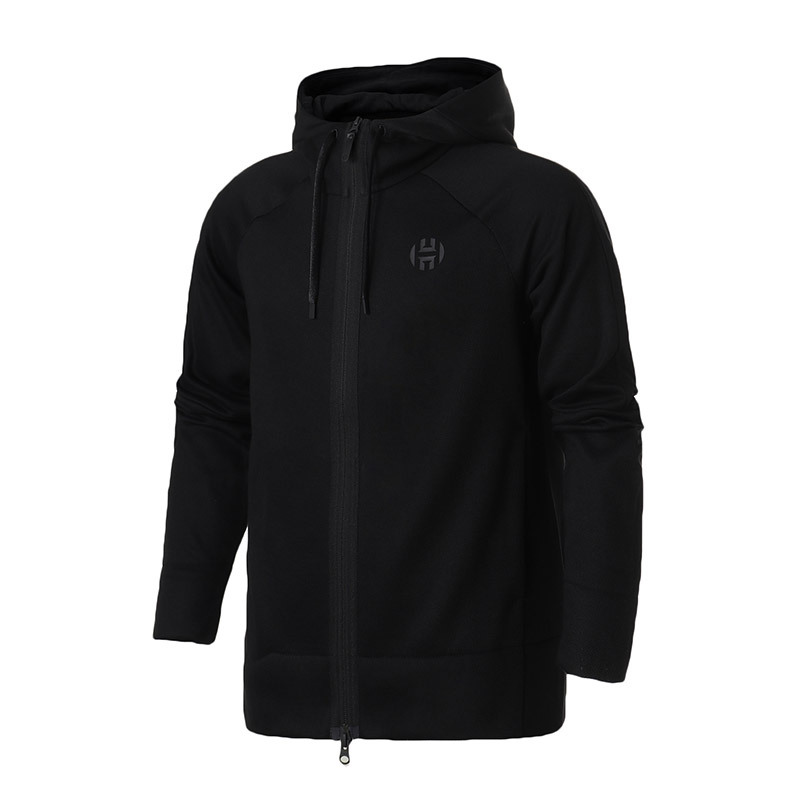 adidas阿迪达斯男夹克外套哈登篮球休闲运动服CW6906 L CW6906黑色