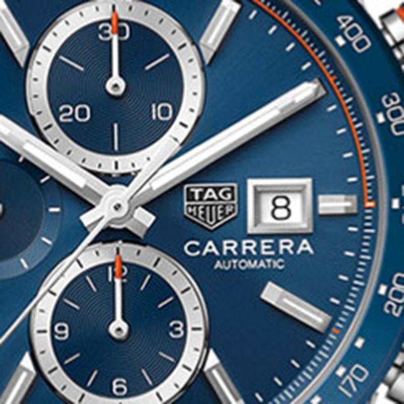 泰格豪雅tagheuer瑞士手表卡莱拉系列计时表自动机械男士手表cbm2112