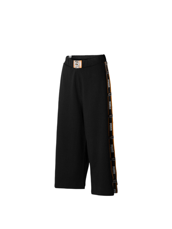 彪马女裤2019夏新款运动休闲裤串标宽松阔腿裤训练长裤579638-01