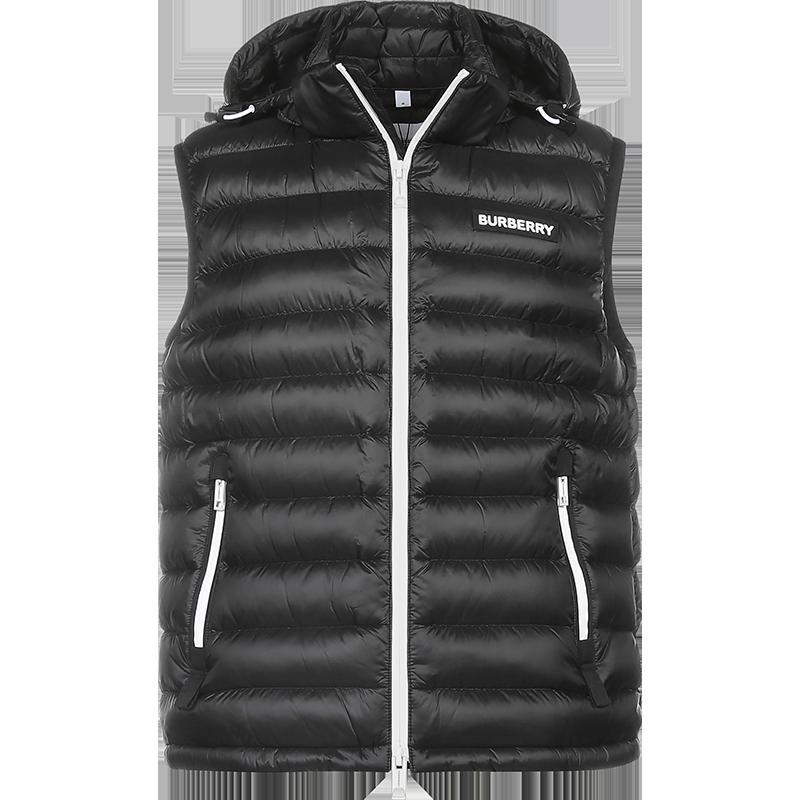BURBERRY 博柏利 男款 锦纶鹅绒连帽羽绒马甲 80293361