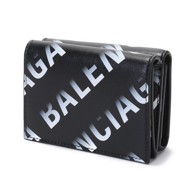 巴黎世家 BALENCIAGA 男士皮革Cash钱包钱夹迷你款594312 1WV03