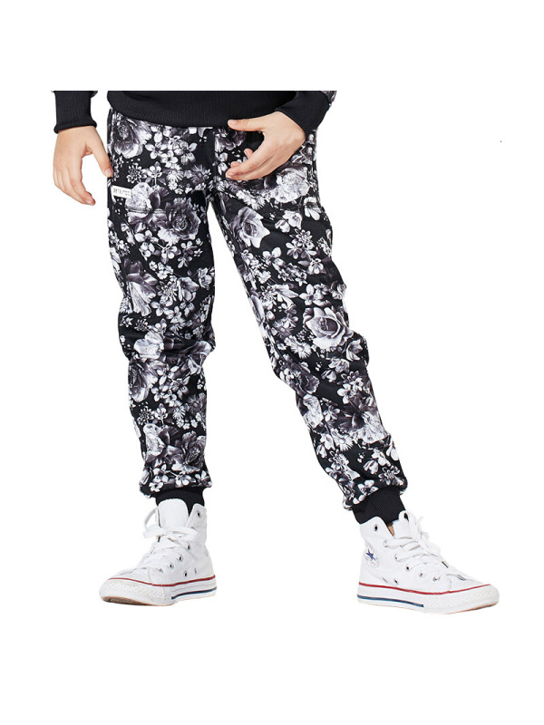匡威（Converse）匡威童装女童裤子秋印花长裤女小童儿童裤子73122KP946U4B