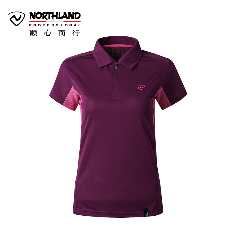诺诗兰（NORTHLAND）运动户外NU系列女式短袖T恤GQ052302