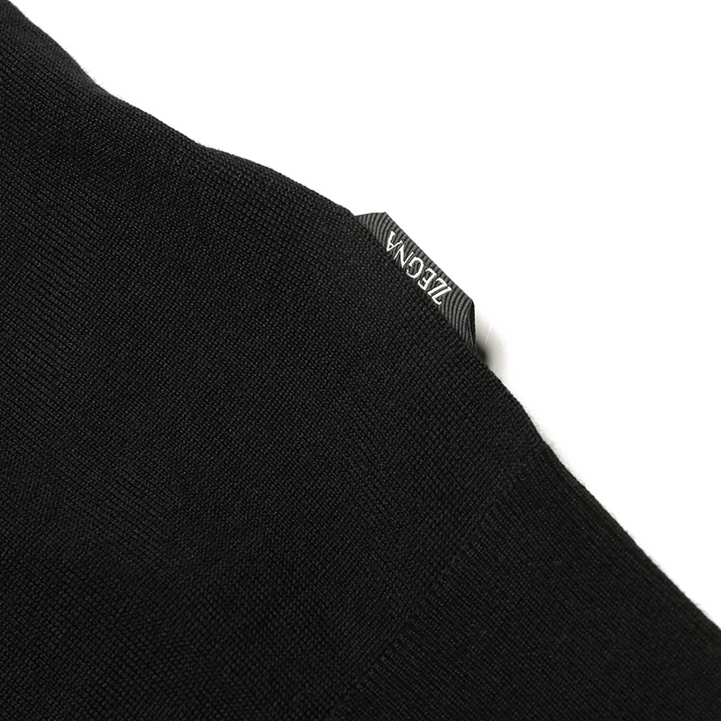 杰尼亚 Z ZEGNA 男士羊毛高领长袖针织衫羊毛衫VYM96 ZZ120