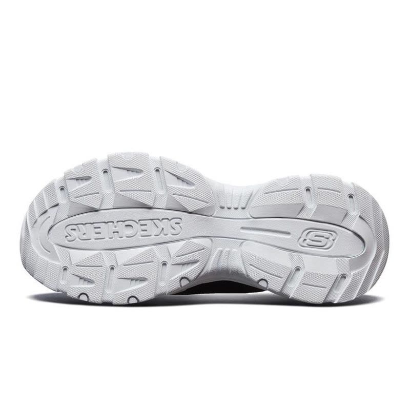 Skechers斯凯奇新款厚底增高老爹鞋复古户外鞋小黑鞋女-88888333-BLK图片