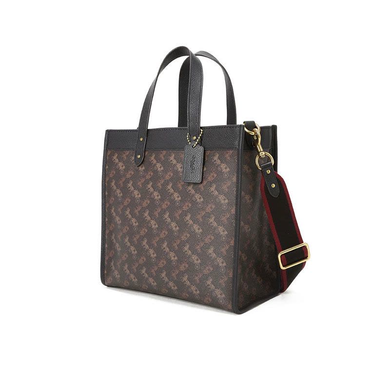 COACH 蔻驰 TOTE包 女士单肩 手提包马车印花织物89143图片