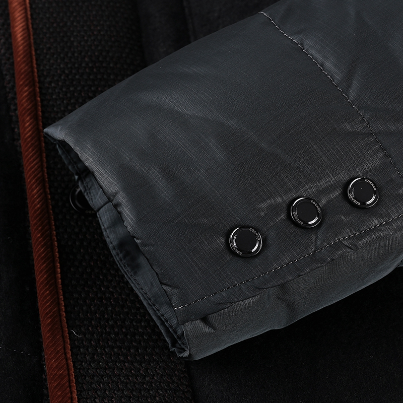 Edenbo/爱登堡秋冬新款羽绒服男轻薄 青年款男士立领羽绒服外套