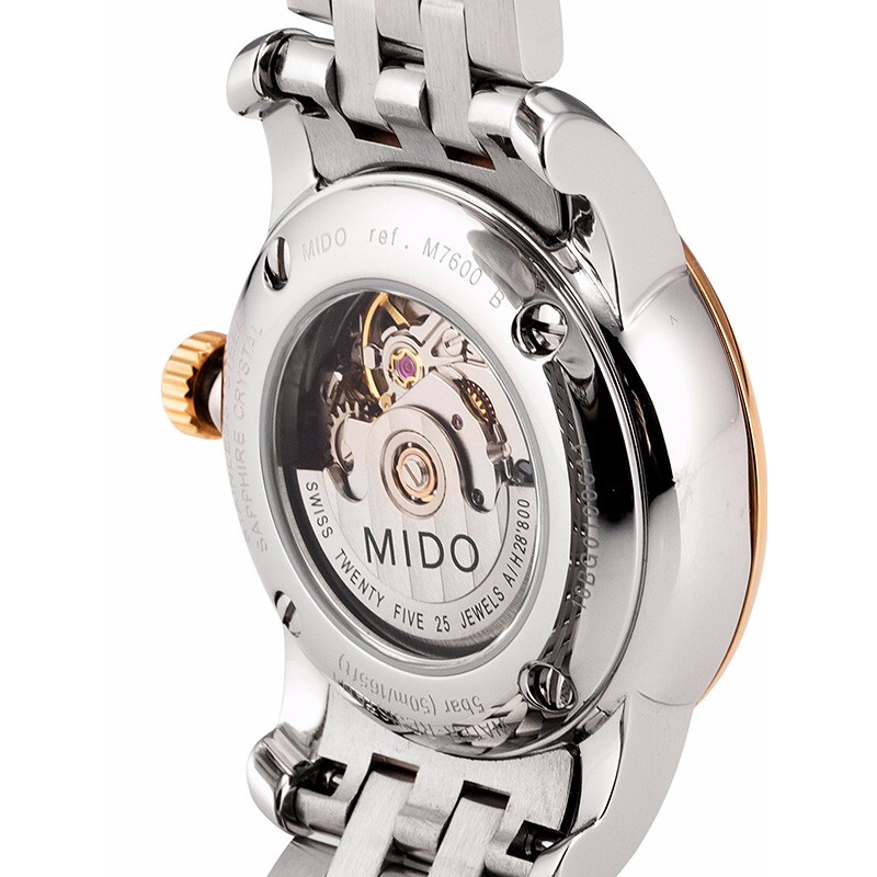 全新美度贝伦赛丽系列机械女表m76009n61