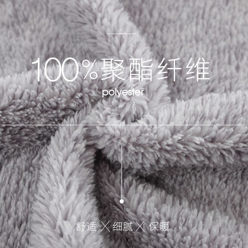 安之伴珊瑚绒懒人秋冬季披肩披风毯子卡通学生家居服连帽午睡斗篷