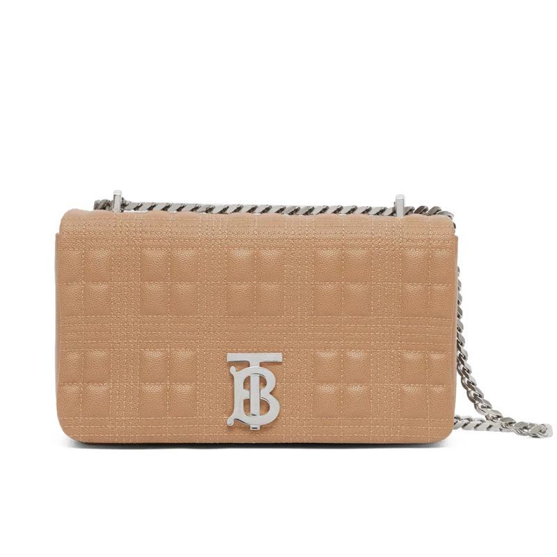 【预定】BURBERRY/博柏利 Lola - 小号绗缝粒纹皮革单肩包萝纳包 23*6*13CM图片