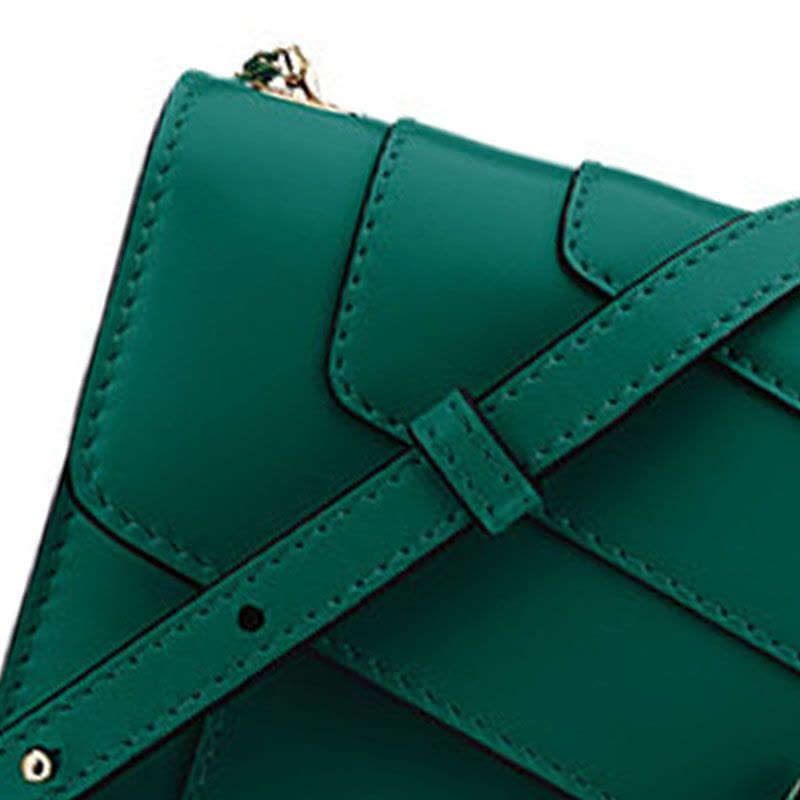 BVLGARI/宝格丽 女款单肩斜挎蛇头包 小号 宝石绿图片