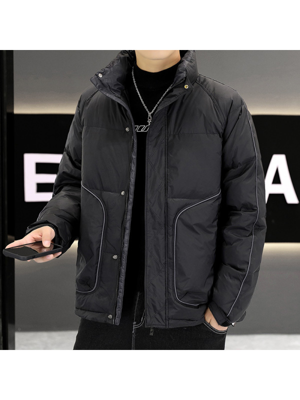 羽绒服男士短款秋冬季新款加厚保暖青年白鸭绒休闲潮流百搭男外套