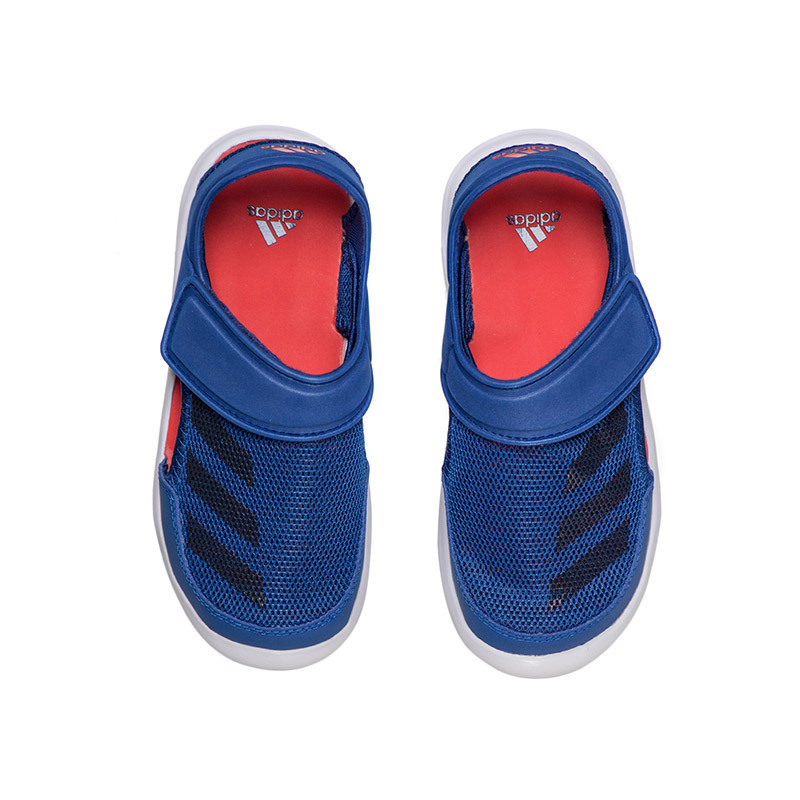 adidas阿迪达斯男童凉鞋休闲运动鞋AC8253 AC8253学院蓝+学院藏青蓝