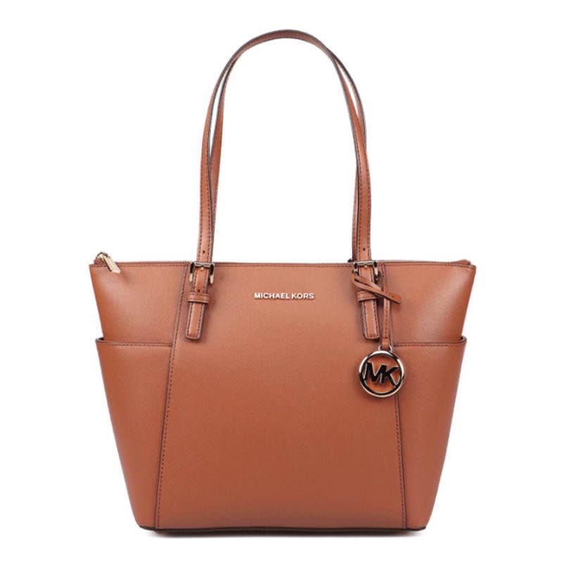 MICHAEL KORS JET SET ITEM 购物袋 LOGO圆环 光面皮 30F2GTTT8L图片
