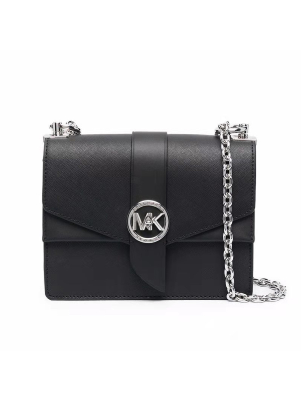 MICHAEL KORS 链条包 LOGO圆环 光面皮 32T1SGRC1L