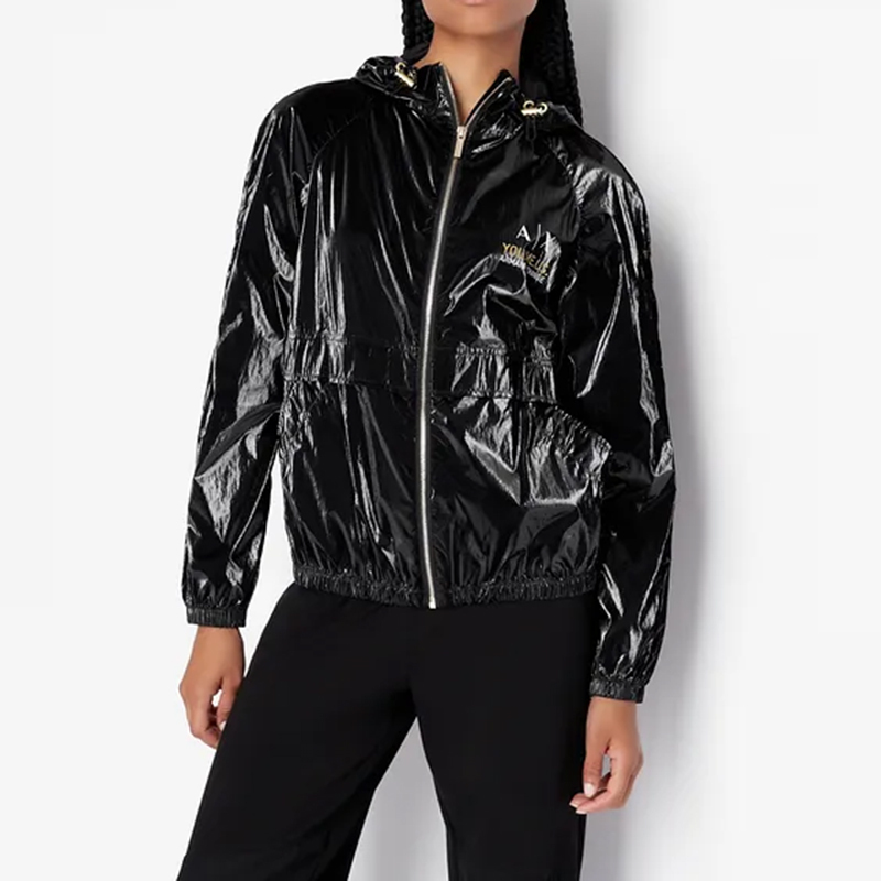 阿玛尼 ARMANI EXCHANGE 女士YOU.ME.US.休闲皮肤衣防风衣6LYB26 YN3HZ