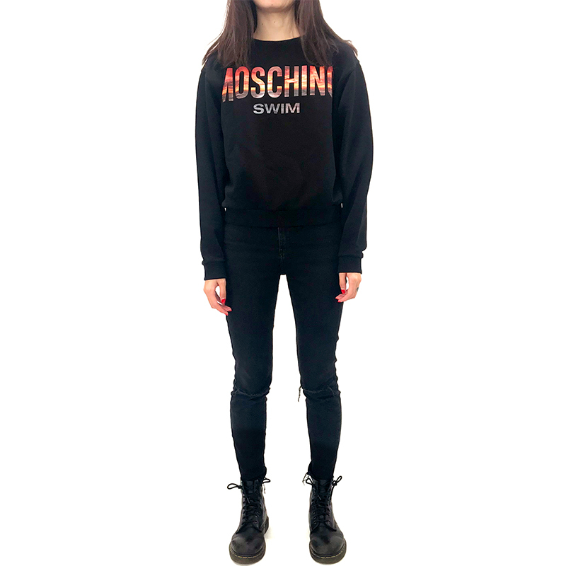 莫斯奇诺moschino女士卫衣帽衫