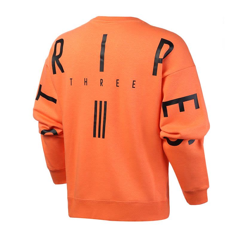 阿迪达斯男服卫衣套头圆领休闲运动服ED1990图片