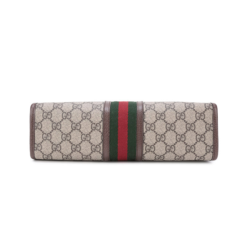 GUCCI 古驰 男女中性 Ophidia系列帆布配皮手拿包 598234 96IWT