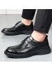 新款皮鞋男鞋真皮高级感商务英伦休闲皮鞋男士一脚蹬温州鞋子