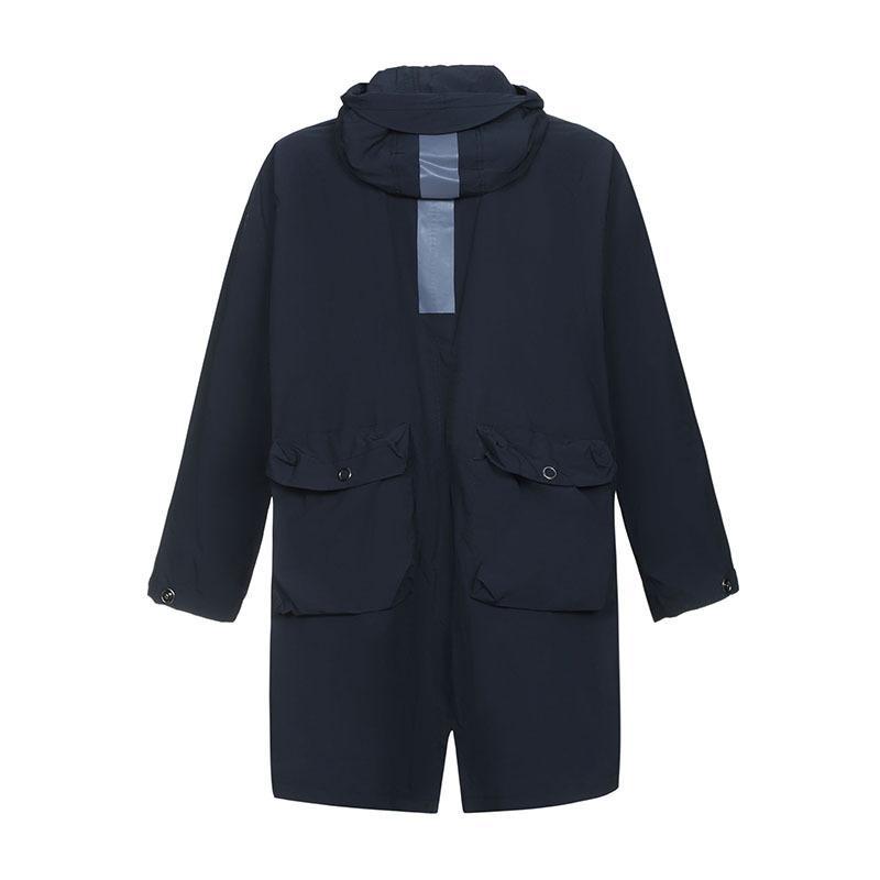 EMPORIO ARMANI EA 阿玛尼 男款聚酯纤维长款风衣 3Z1L70 1NSQZ