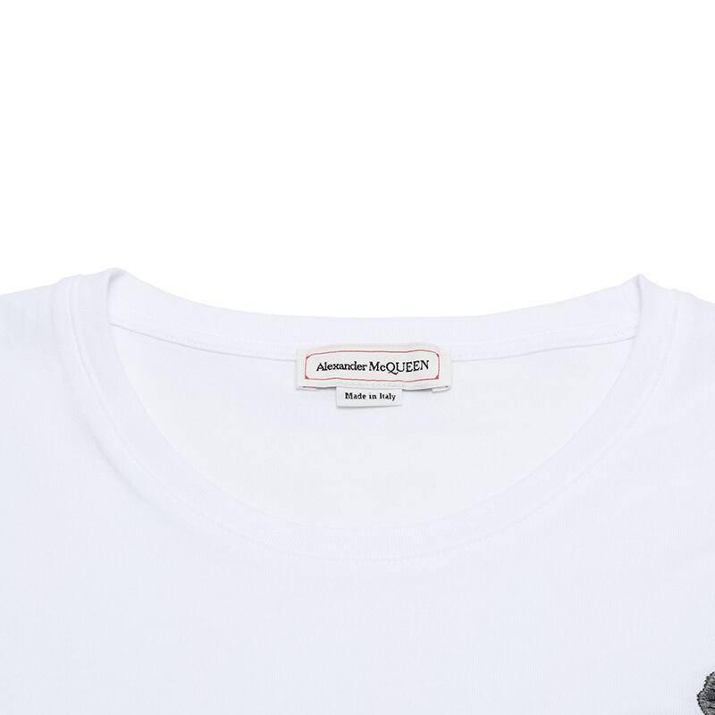 Alexander Mcqueen 亚历山大·麦昆 男士棉质短袖T恤 611385 QOZB7