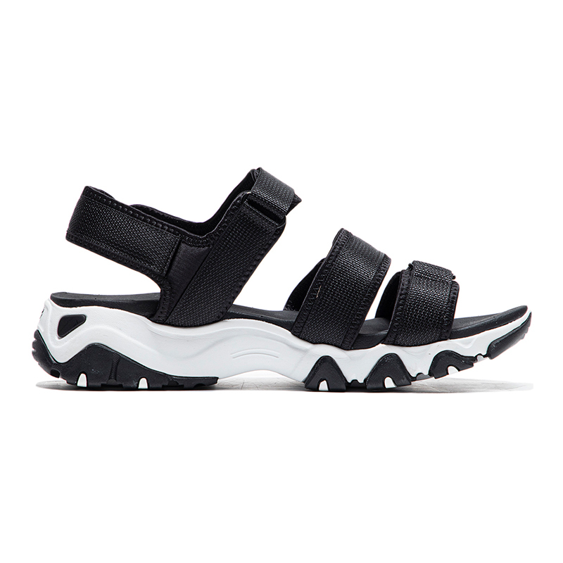 【自营】Skechers斯凯奇男鞋凉鞋夏季露趾魔术贴户外休闲沙滩运动鞋66666284