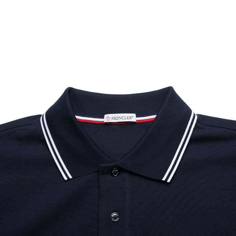 盟可睐/蒙口 MONCLER 男士棉质短袖POLO衫8A00006 84556图片
