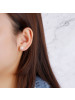 一生一石珍爱至上天然淡水珍珠耳钉时尚百搭925银耳钉耳环女