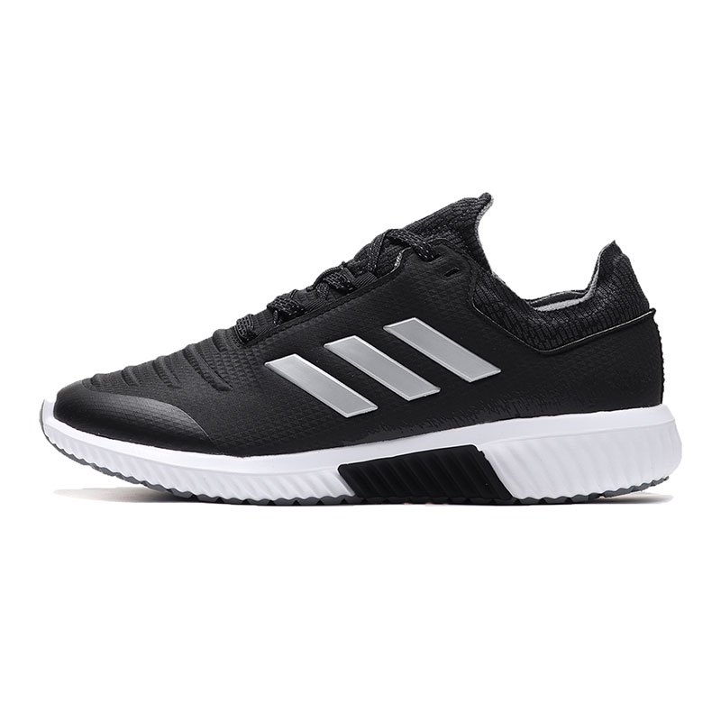【自营】adidas女鞋跑步鞋暖风保暖休闲运动鞋AC8390 AC8390黑色+银金属