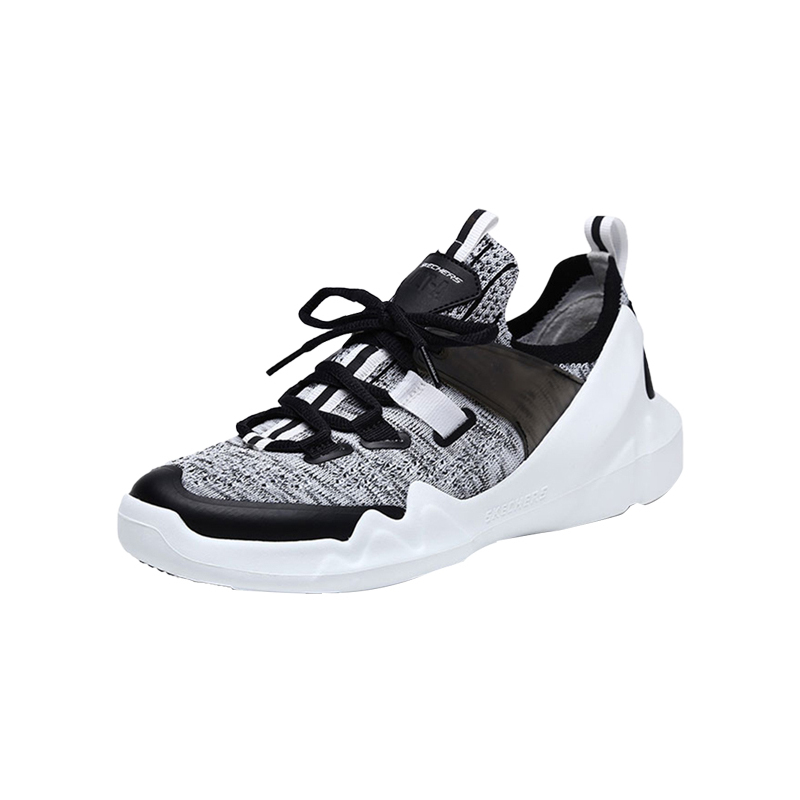 Skechers斯凯奇情侣男女DLTA休闲鞋 时尚熊猫鞋88888165-WBK