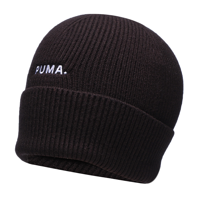 puma彪马女帽运动帽休闲针织毛线帽022350