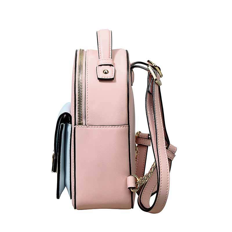 dissona迪桑娜女包真皮双肩包双肩休闲迷你小包包手提链条小背包