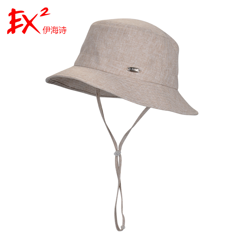 EX2伊海诗帽子男女夏季帽休闲小檐盆帽渔夫帽367254