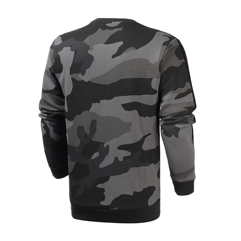 adidas阿迪达斯三叶草男装运动服休闲时尚迷彩套头衫卫衣ED6983