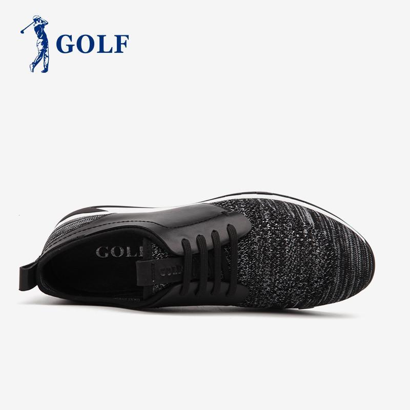 GOLF高尔夫男鞋春夏新款男士鞋子轻质布减震透气日常休闲鞋男潮飞织运动休闲鞋
