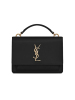预订 SAINT LAURENT（YSL） SUNSET迷你 顶部手提 光滑皮革 链条包533026