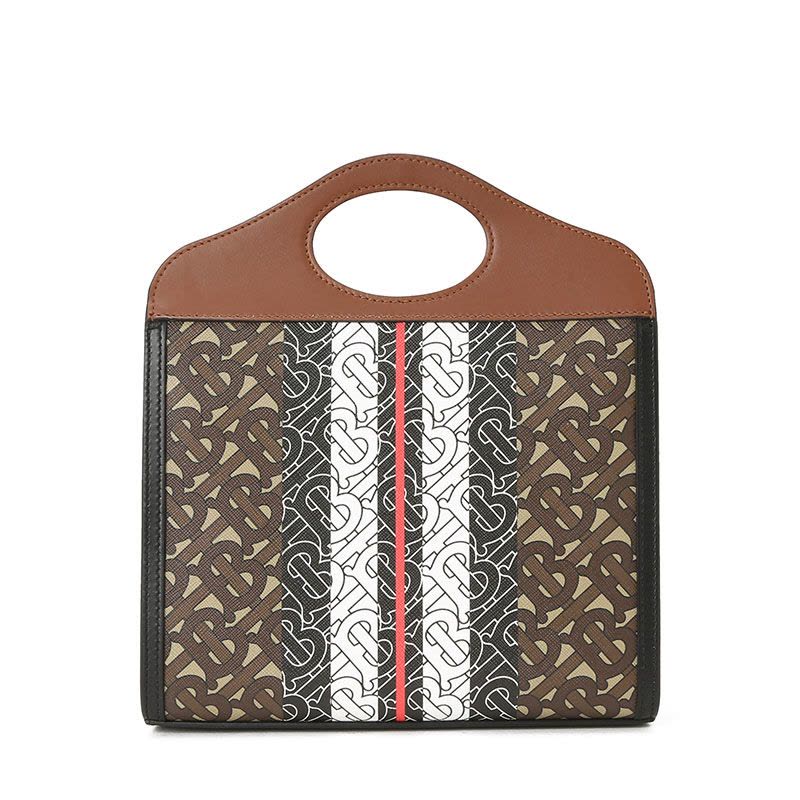 BURBERRY 博柏利 Pocket 单肩包 斜挎包 手提包 通勤手拎迷你 TB标识TB LOGO织物8019365图片