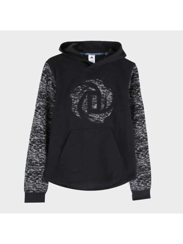 Adidas阿迪达斯男子秋季运动篮球跑步训练连帽卫衣套头衫AH4021