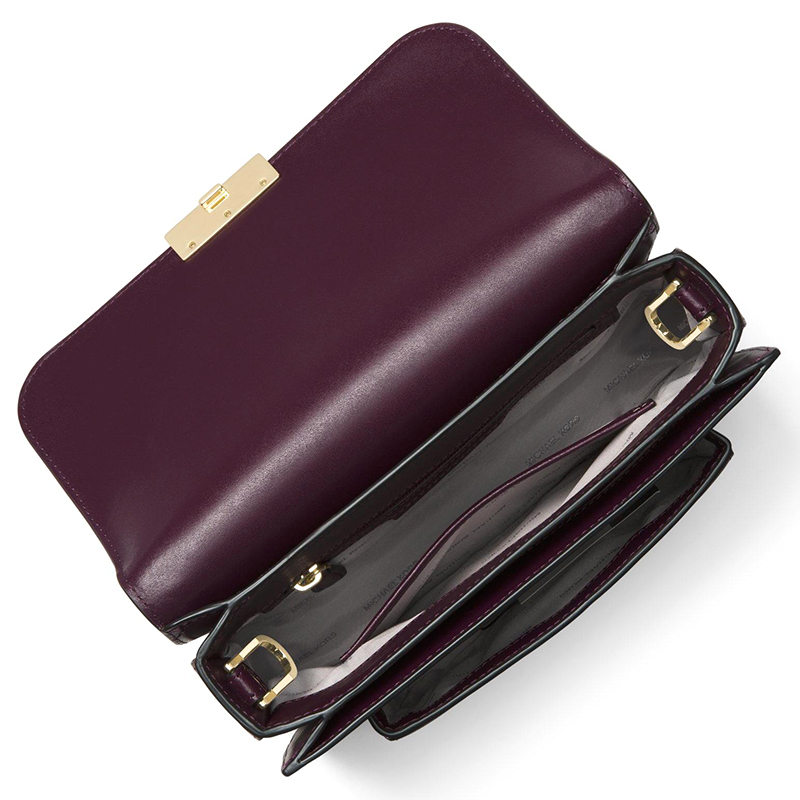 MICHAEL KORS 迈克·科尔斯Sloan Editor杨幂同款女士五角星皮质单肩斜挎包30F7GS9L3Y