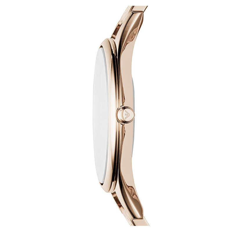 阿玛尼EMPORIO ARMANI手表欧美品牌 小巧精致钢带女士石英表 AR11055