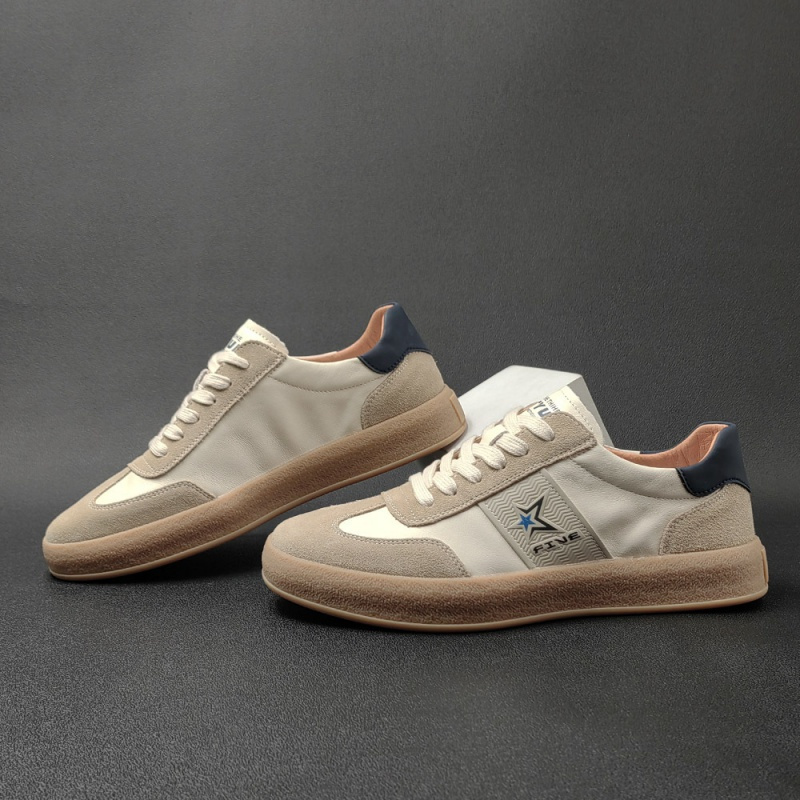 软底真皮板鞋男款潮流百搭鞋子欧洲站男鞋男士休闲鞋男生平底鞋