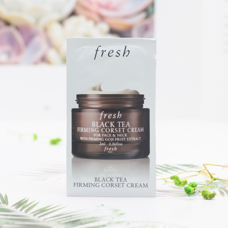 馥蕾诗fresh红茶塑颜紧致面霜2ml*5片