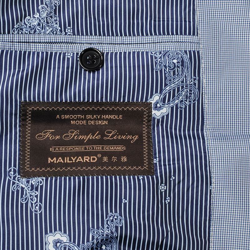 美尔雅(MAILYARD)长袖茄克男 男式商务休闲夹克衫 男士春装上衣外套薄 078